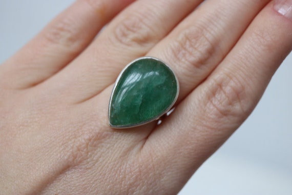 Aventurine Ring | 925 Sterling Silver