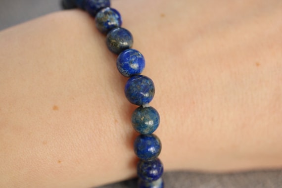 Lapis Lazuli Beaded Bracelet