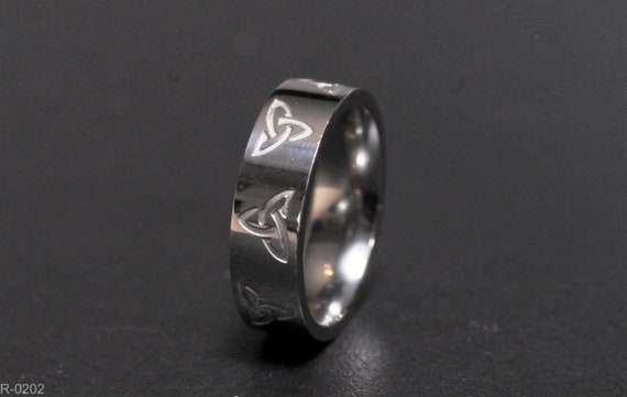 Trinity Knot Stainless Steel Ring