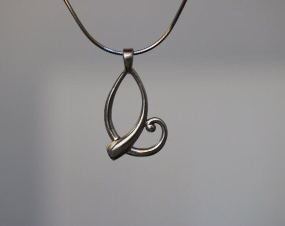 Sterling Silver  Minimalist  Pendant