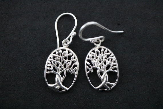 Tree of Life Earrings | 925 Sterling Silver
