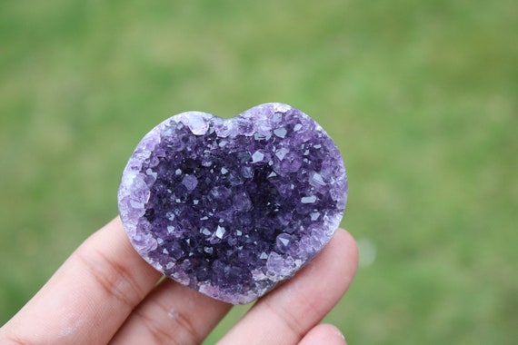 Amethyst Heart | Natural Stone