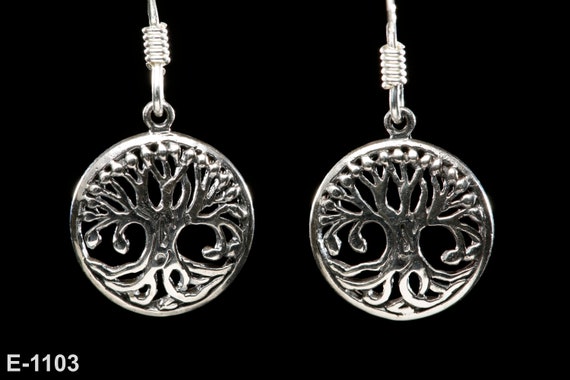 Tree of Life Earrings | 925 Sterling Silver
