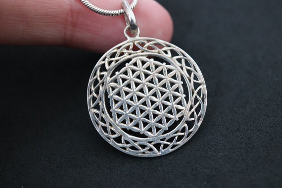 Flower of Life Pendant | 925 Sterling Silver