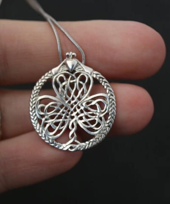 925 Silver Clover Pendant