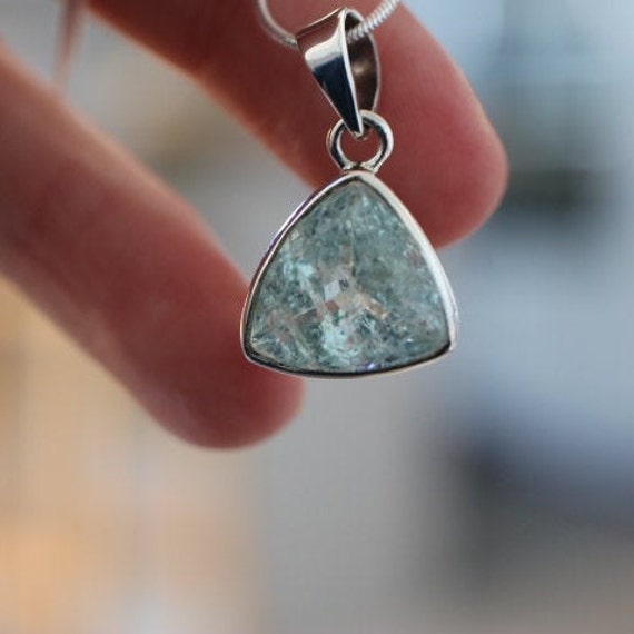 Aquamarine Pendant | 925 Sterling Silver