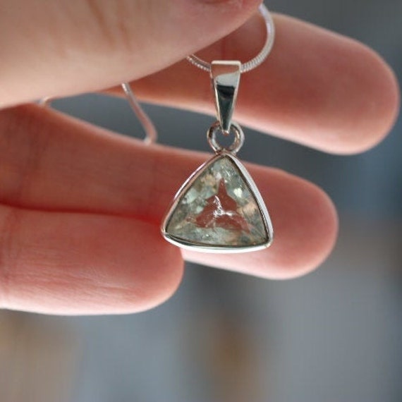 Aquamarine Pendant | 925 Sterling Silver