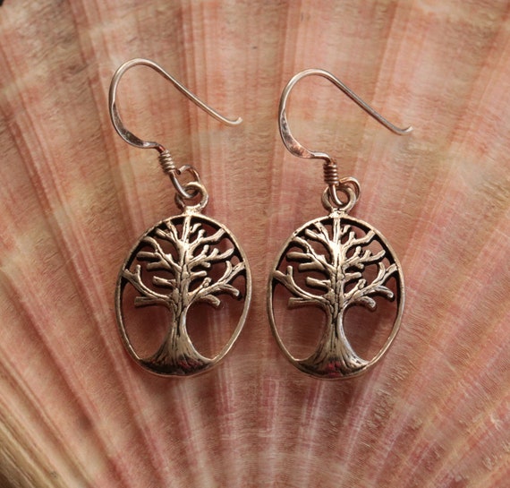 Tree of Life Earrings | 925 Sterling Silver