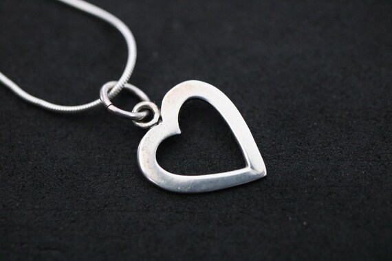 Heart Design Pendant | 925 Sterling Silver