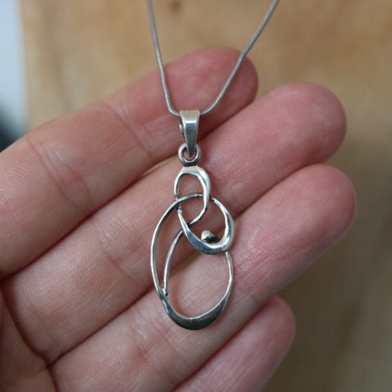 Rennie Mackintosh Design Pendant | 925 Sterling Silver
