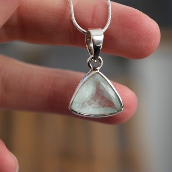Aquamarine Pendant | 925 Sterling Silver
