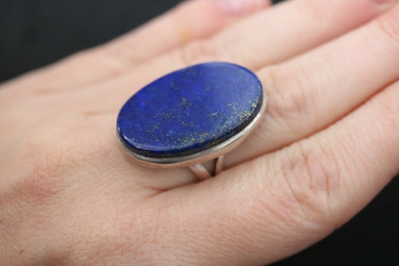 Lapis Lazuli Ring | 925 Sterling Silver