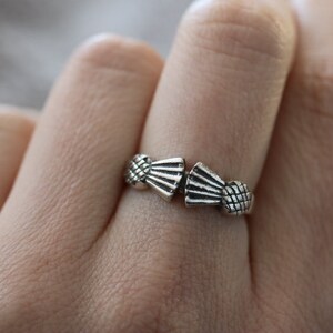 Scottish Thistle Ring | 925 Sterling Silver