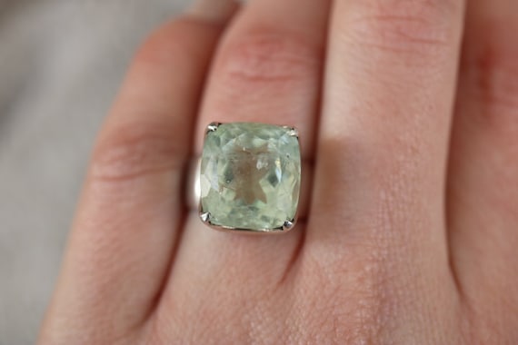 Aquamarine Ring | 925 Sterling Silver