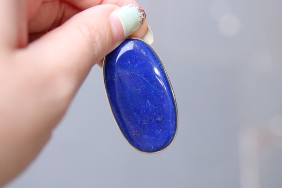 Lapis Lazuli Pendant | 925 Sterling Silver