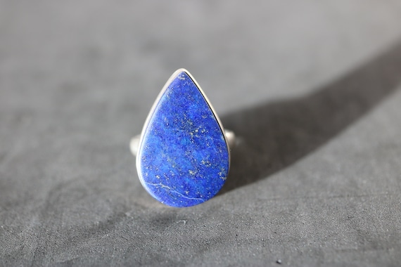Lapis Lazuli Ring | 925 Sterling Silver