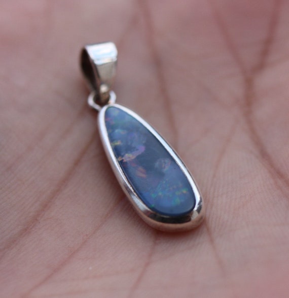 Opal Pendant | 925 Sterling Silver