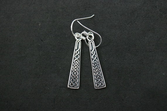 Celtic Knot Design Earrings | 925 Sterling Silver
