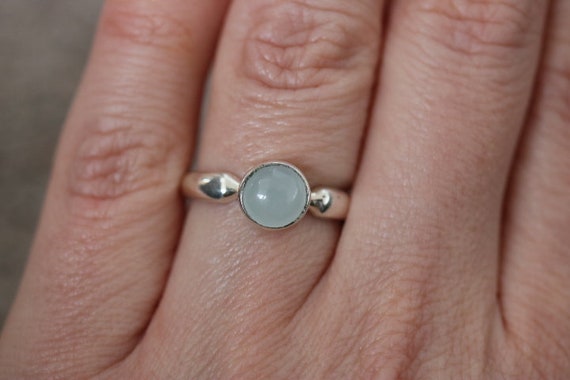 Aquamarine Ring | 925 Sterling Silver