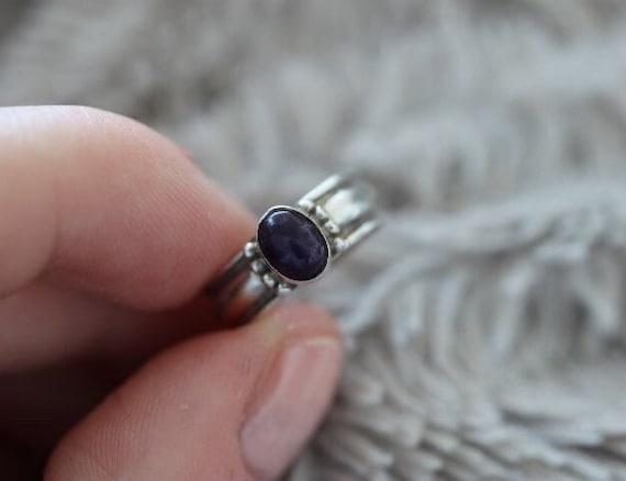Amethyst  Ring | 925 Sterling Silver