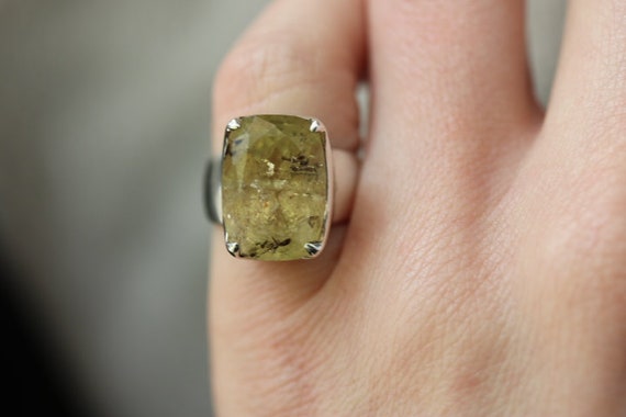 Aquamarine Ring | 925 Sterling Silver