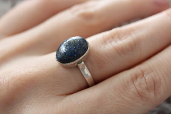 Lapis Lazuli Ring | 925 Sterling Silver