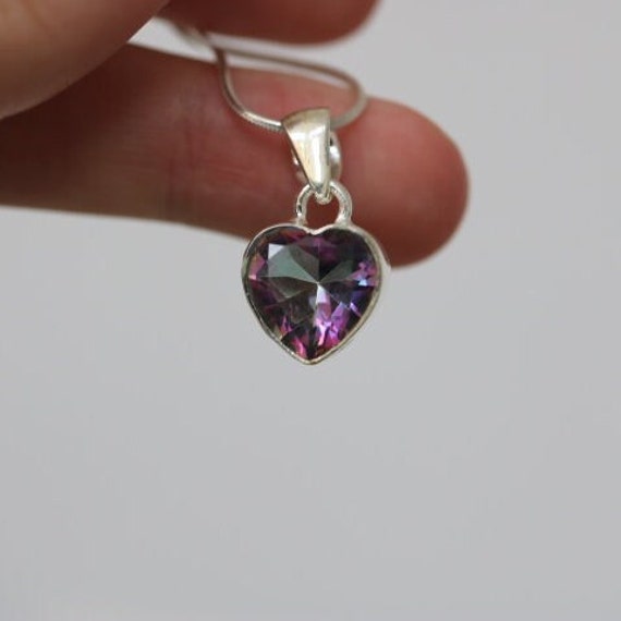 Mystic Topaz Pendant | 925 Sterling Silver