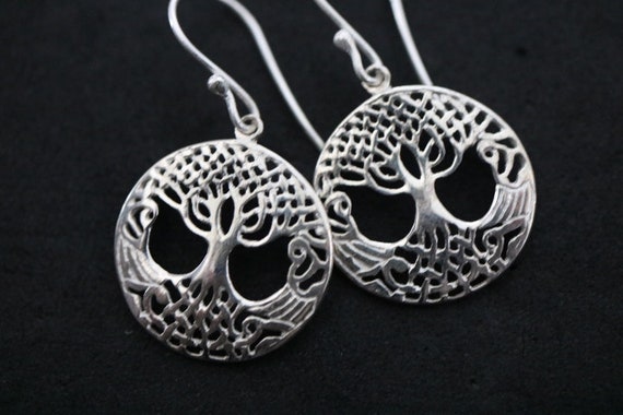 Tree of Life Earrings | 925 Sterling Silver