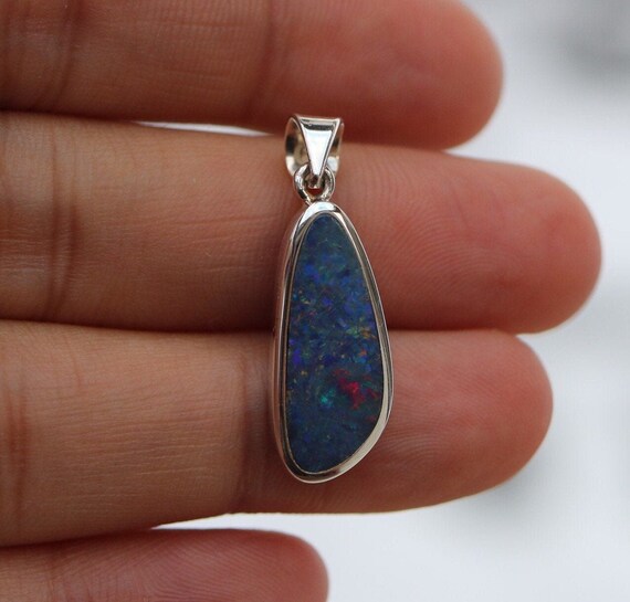 Opal Pendant | 925 Sterling Silver