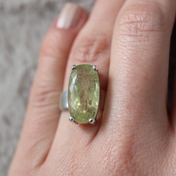 Aquamarine Ring | 925 Sterling Silver
