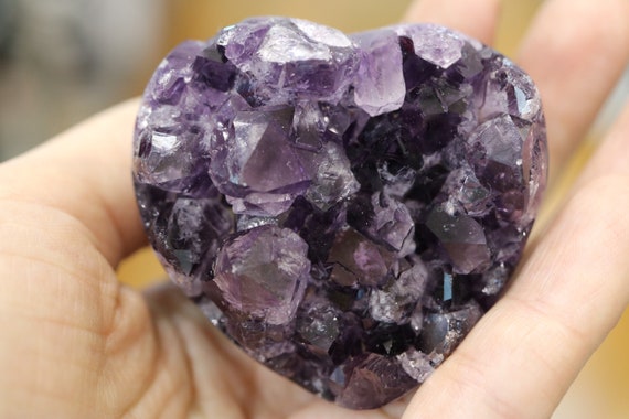 Amethyst Heart | Natural Stone