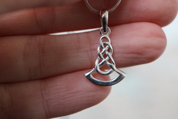 Eternal Knot Pendant | Sterling Silver | Celtic Jewellery | Scottish Jewellery | Scotland | Edinburgh | Handmade