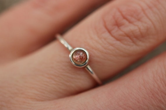 Sunstone Ring | 925 Sterling Silver