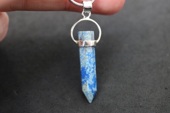 Sodalite Pendant in 925 Sterling Silver