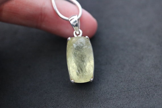 Aquamarine Pendant | 925 Sterling Silver