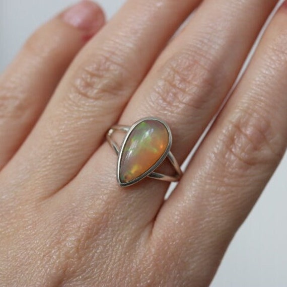 Opal Ring | 925 Sterling Silver