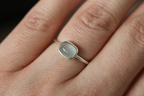 Aquamarine Ring | 925 Sterling Silver