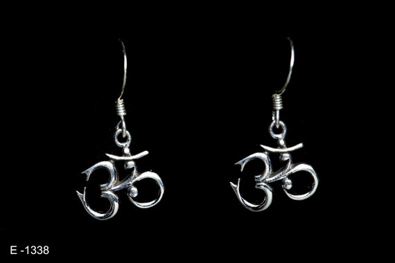 Ohm Design Earrings | 925 Sterling Silver