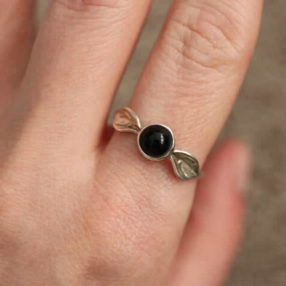Black Onyx Ring | 925 Sterling Silver
