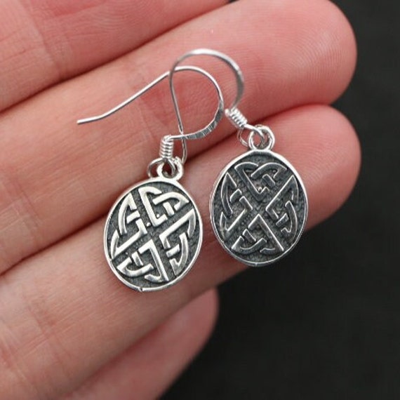Celtic Design Earrings | 925 Sterling Silver