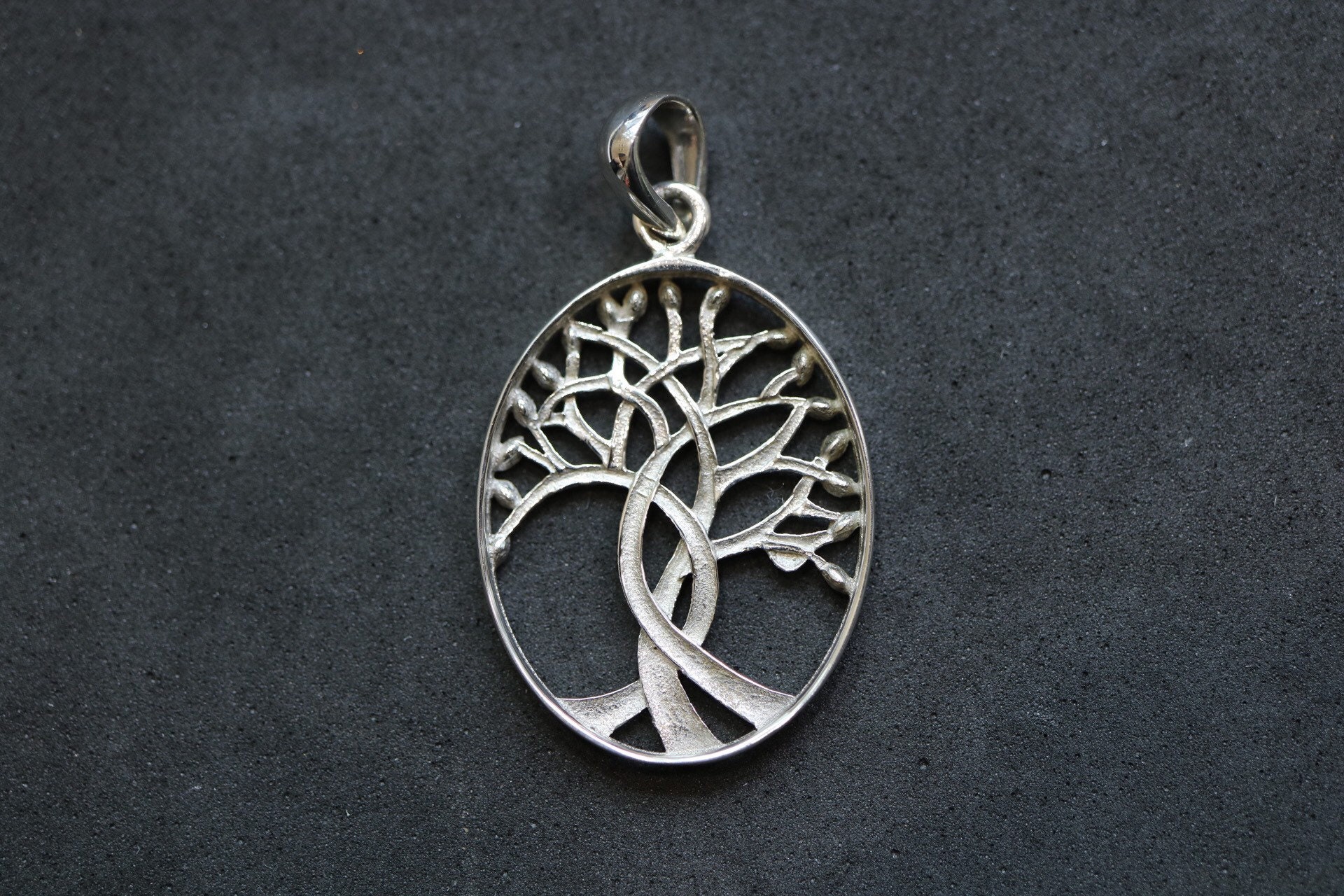 Tree of Life Pendant 925 Sterling Silver - Etsy UK