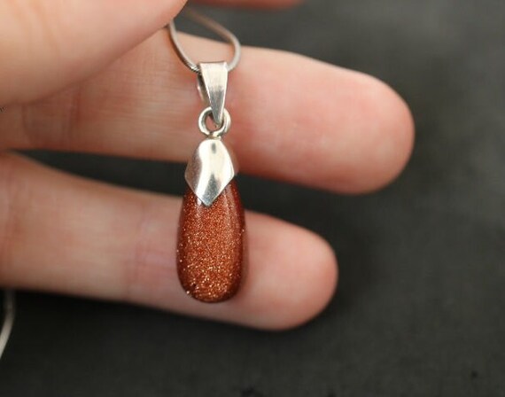 Sandstone Pendant | 925 Sterling Silver