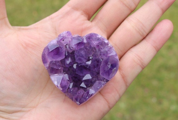 Amethyst Heart | Natural Stone