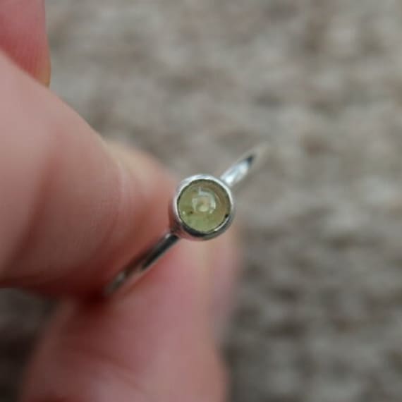 Peridot Ring | 925 Sterling Silver