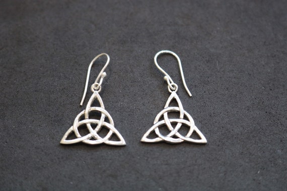 Trinity Knot Earrings | 925 Sterling Silver