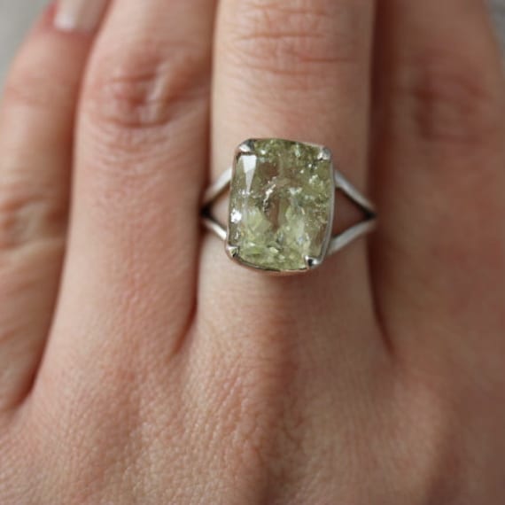 Aquamarine Ring | 925 Sterling Silver