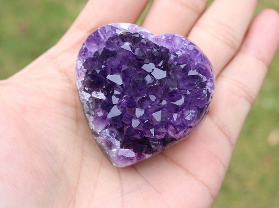 Amethyst Heart | Natural Stone