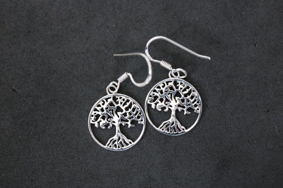 Tree of Life Earrings | 925 Sterling Silver