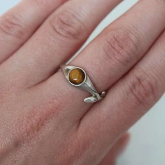 Tiger's Eye Ring | 925 Sterling Silver