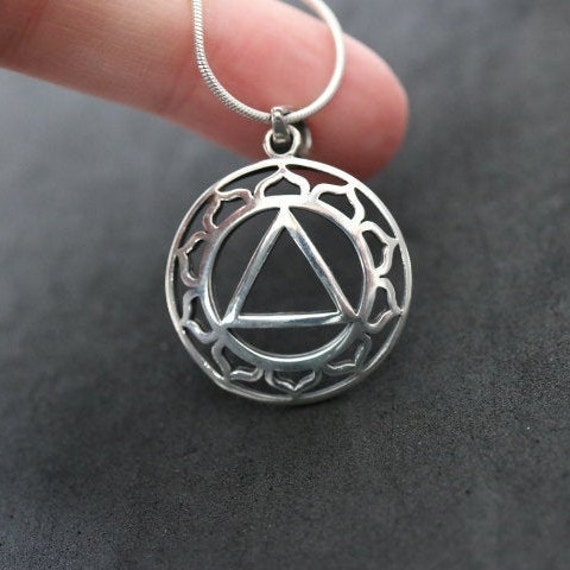 Geometrical Design Pendant | 925 Sterling Silver